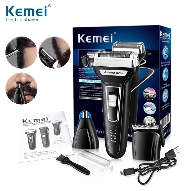 Men'S Grooming Boxes - Kemei 多機能防水 3 で 1 グルーミングキットカッターヘッド