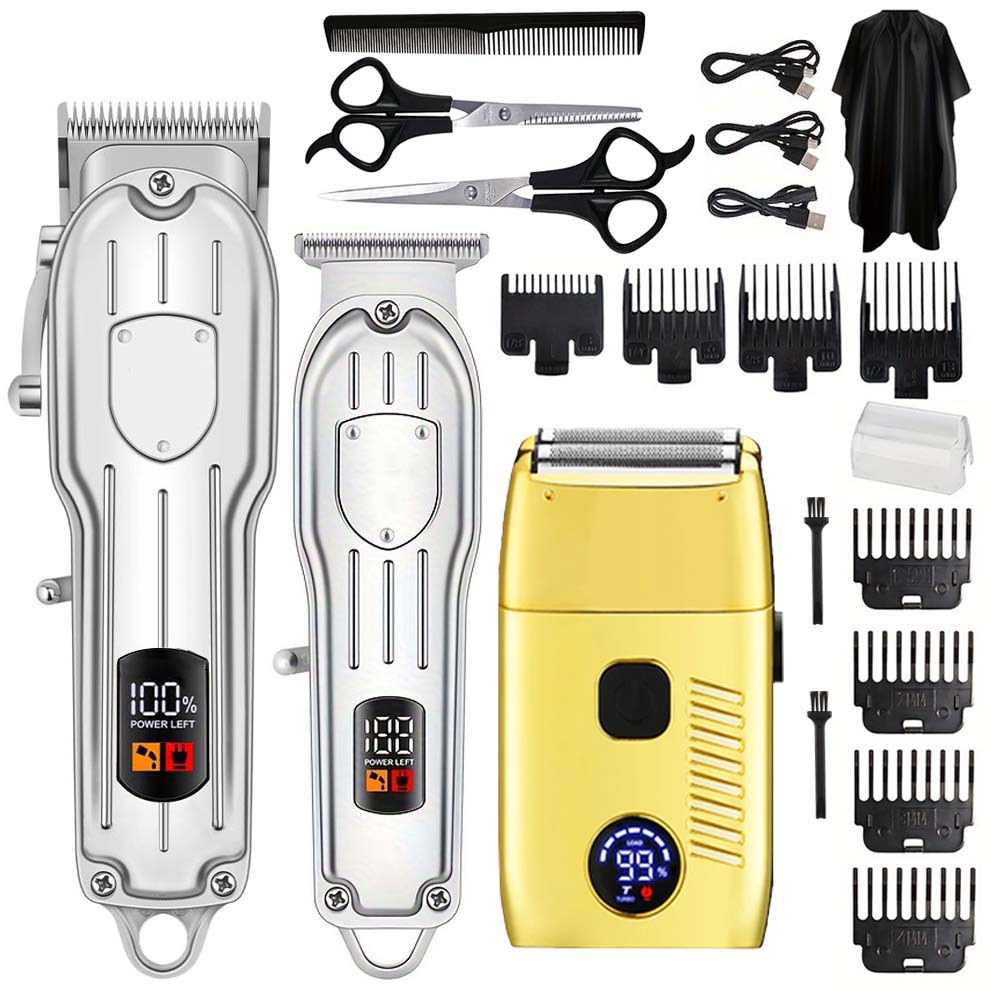 Men'S Grooming Scissors - 電動バリカン メンズシェーバー USB充電式バリカン＆トリマー ひげトリマー 理髪キット プロ仕様バリカン