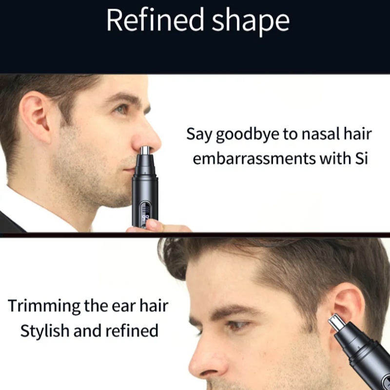 ミニポケット鼻毛トリマー無痛バリカン鼻耳毛眉毛防水ポータブル - Men'S Grooming Scissors のレビューと価格