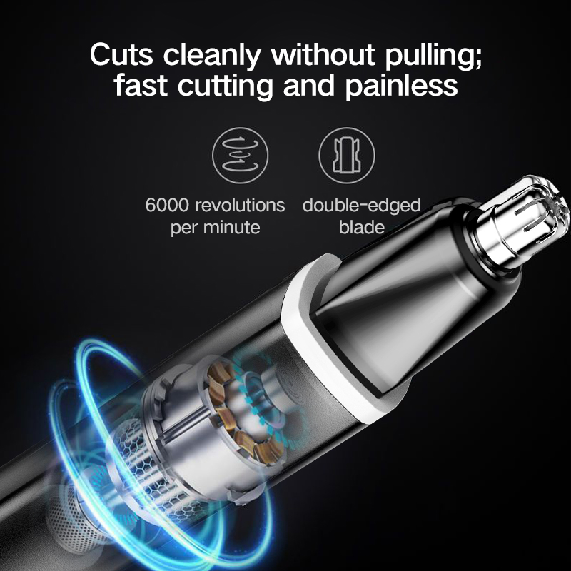 LED 鼻毛トリマー 新モデル ポータブル 男性と女性向け  - Men'S Grooming Scissors のレビューと価格