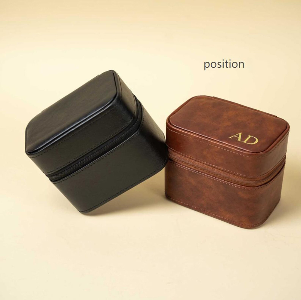 男性用パーソナライズウォッチボックス、トラベルジュエリーケー - Men'S Grooming Boxes のレビューと価格