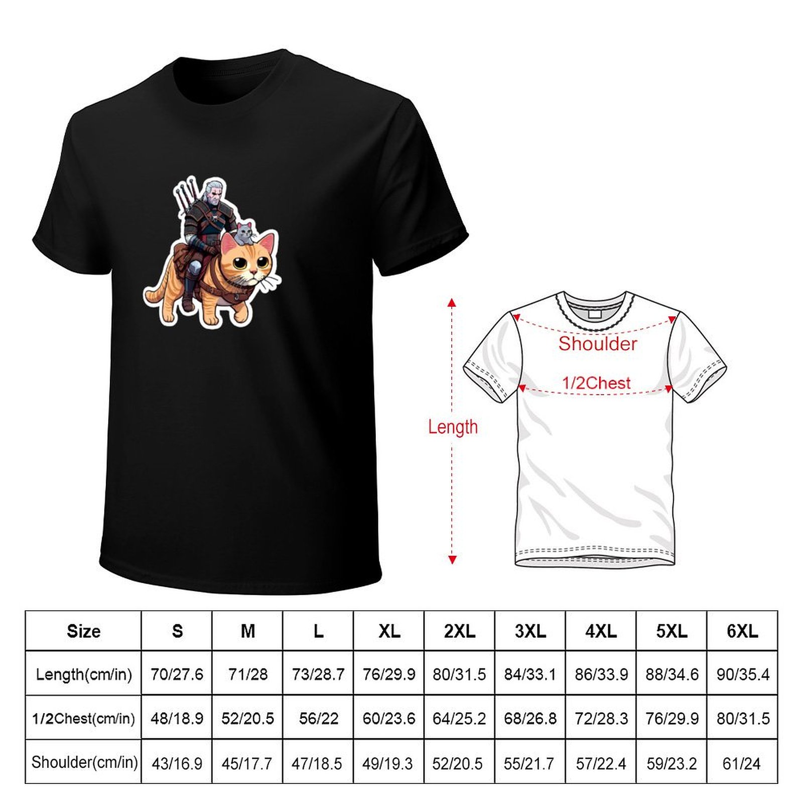 ゲラルトの猫のグルーミングガイドTシャツ。綿素材のシンプルな - Men'S Grooming Package のレビューと価格