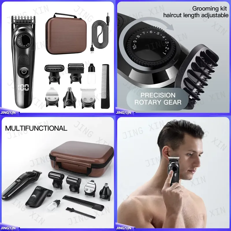 LM-1832 プロフェッショナル電動ヘアトリマー メンズ  - Men'S Grooming Hair Removal のレビューと価格