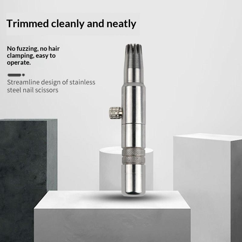 手動ミニ鼻耳毛トリマー ステンレス鋼製シャープ刃 無痛脱毛ク - Men'S Grooming Hair Removal のレビューと価格