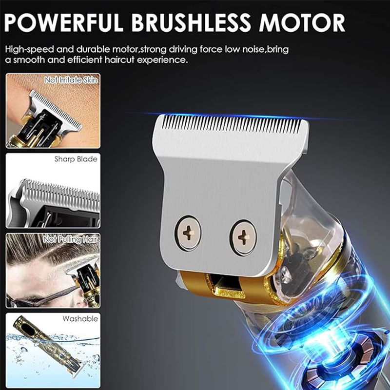 コードレス T9 ヘアトリマー男性用 USB 高速充電電気シ - Men'S Grooming Scissors のレビューと価格